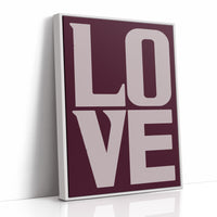LOVE: Plum and Dusty Rose