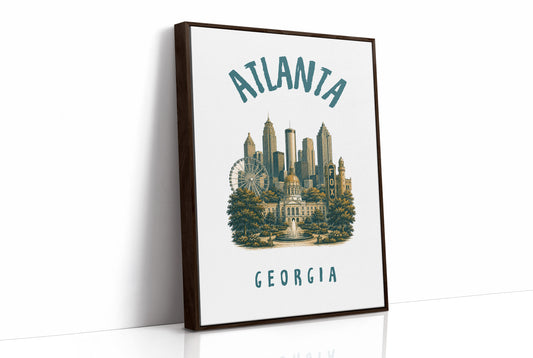 Atlanta's Capitol Fountain