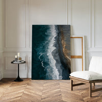 Tides Embrace the Shoreline's Whisper