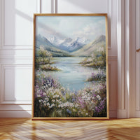 Where Mountains Meet Floral Shores