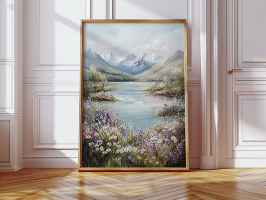Where Mountains Meet Floral Shores
