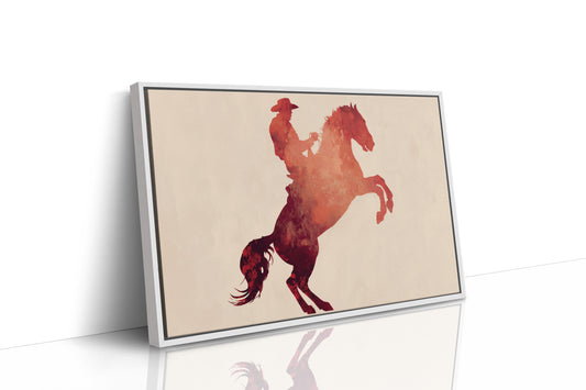 Crimson Silhouette: Untamed Spirit