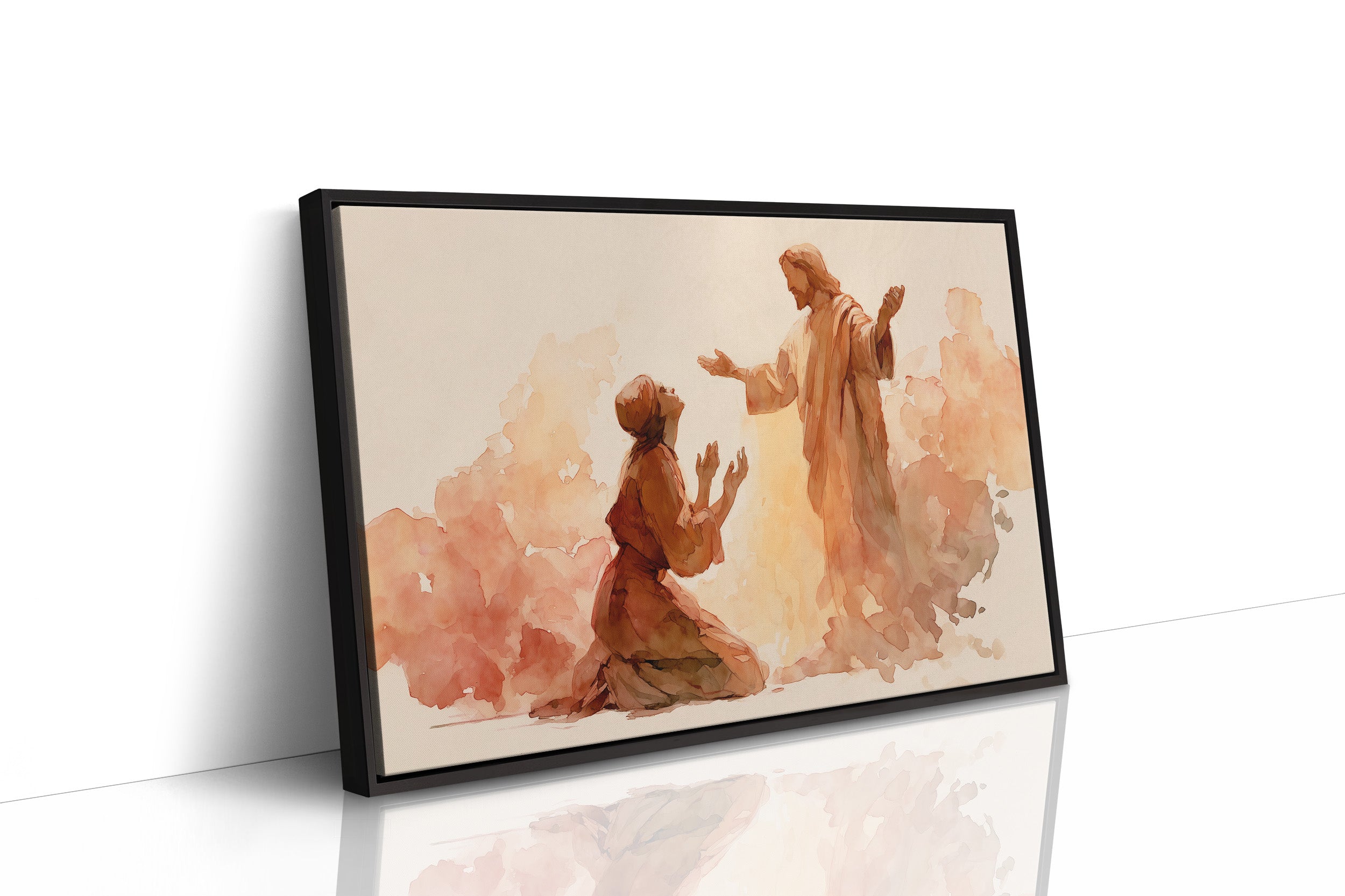 Faith Blooms In Amber Light