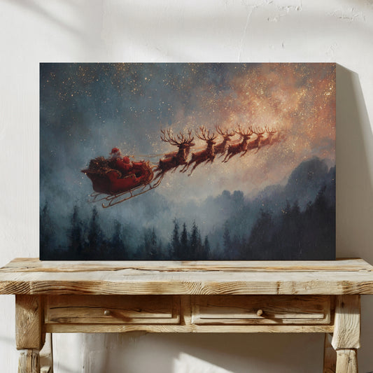 Journey Through Starlit Night