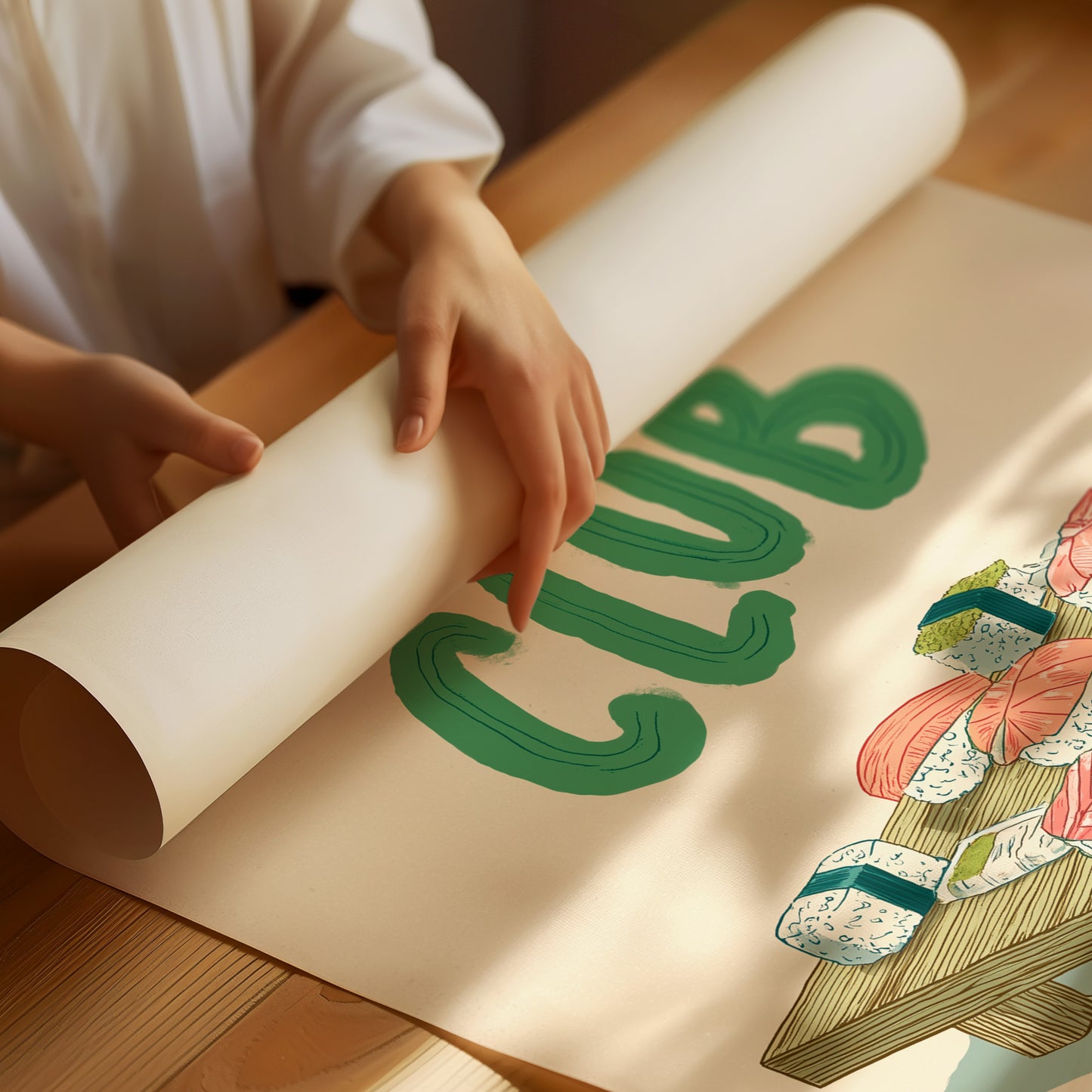 Fresh Rolls Tell Kitchen Stories