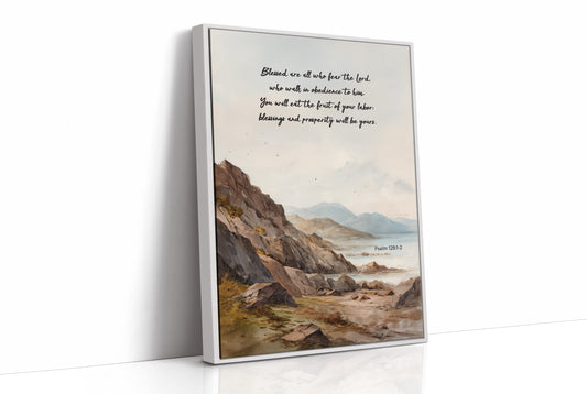 Sacred Words On Rugged Shores