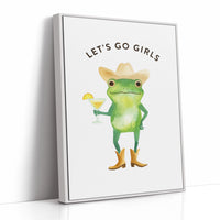 Lets Go Girls Cowgirl Frog