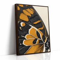 Amber Wings: Nature's Intricate Architecture