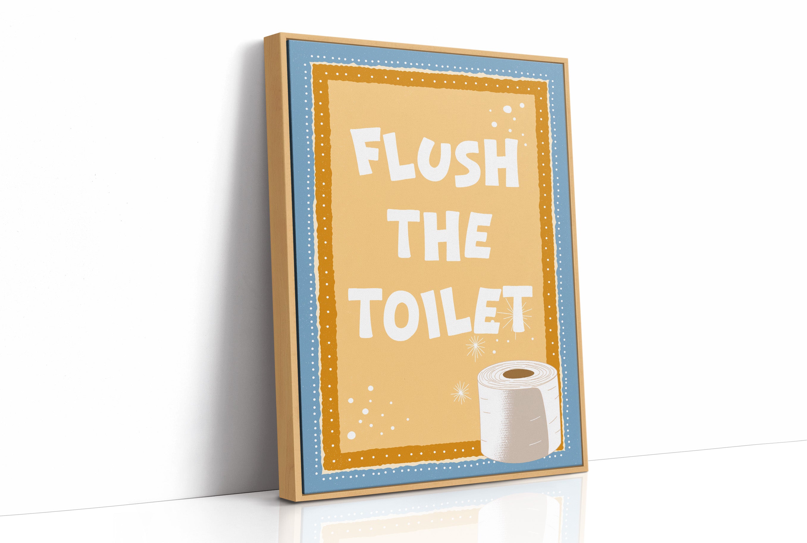 Flush the Toilet