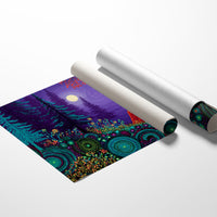 Moonlit Garden Holds Sacred Stories