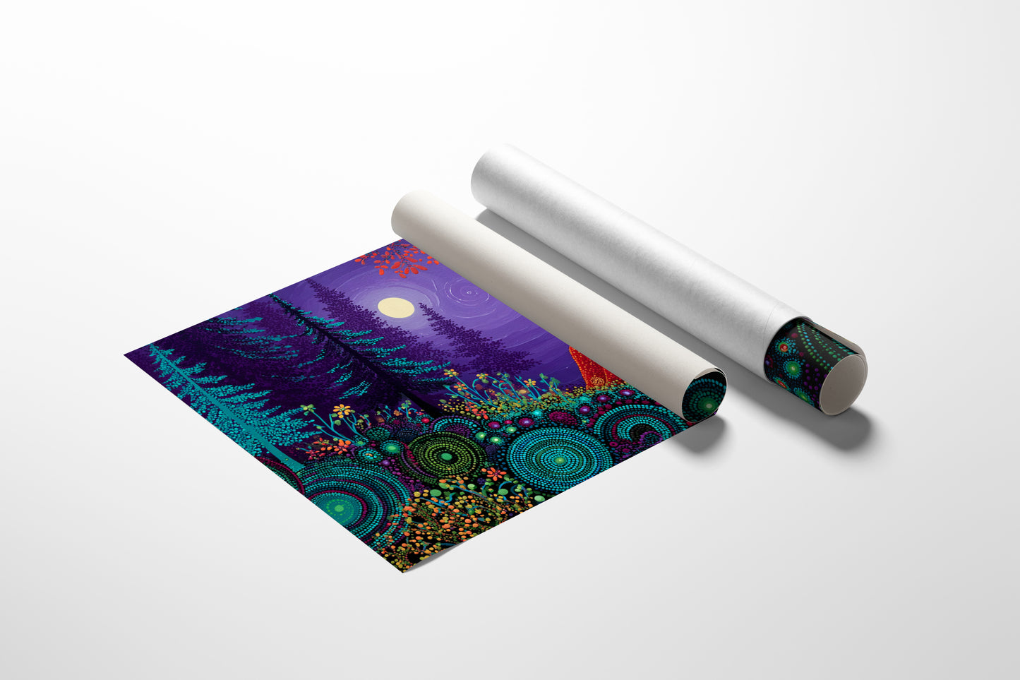 Moonlit Garden Holds Sacred Stories