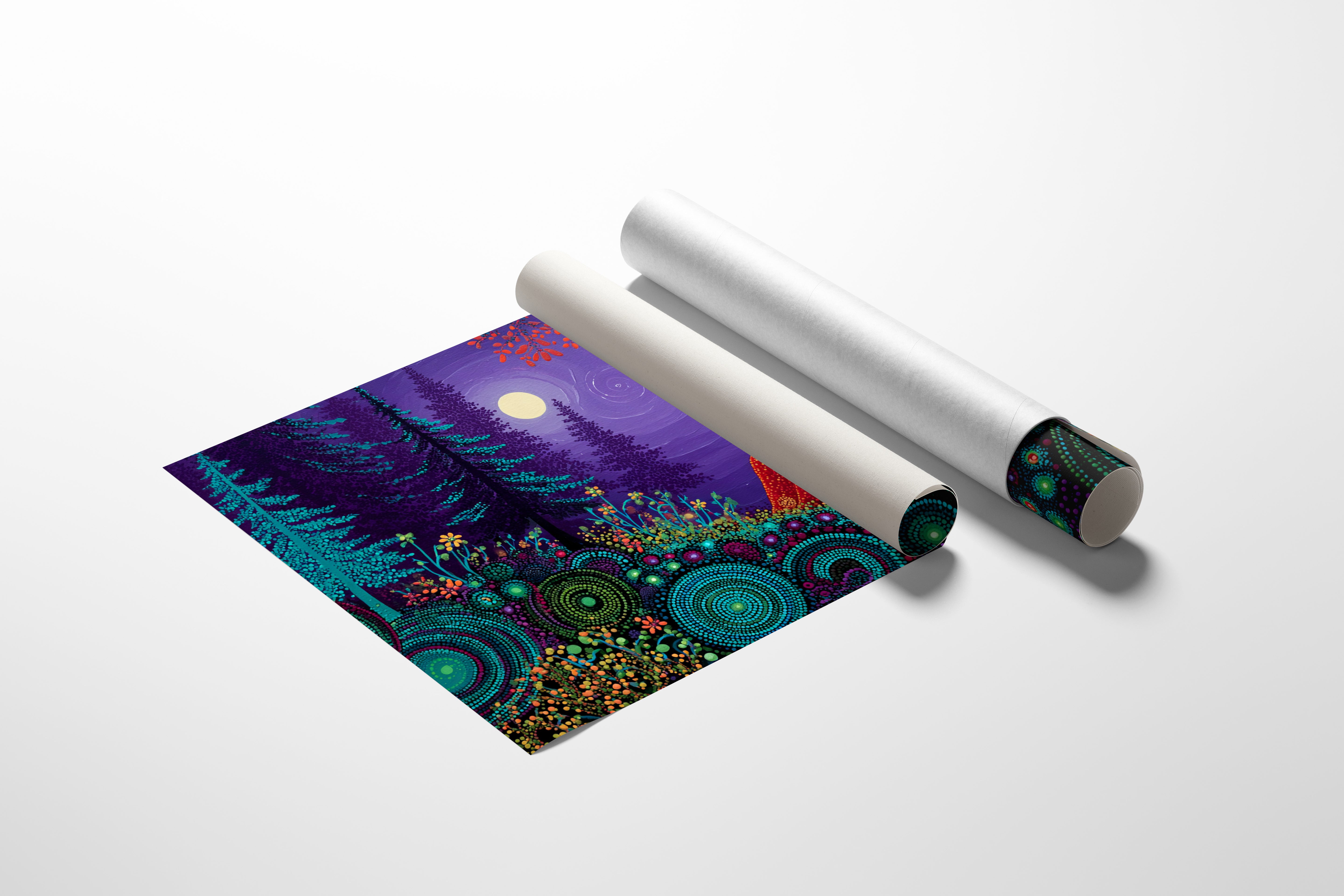 Moonlit Garden Holds Sacred Stories