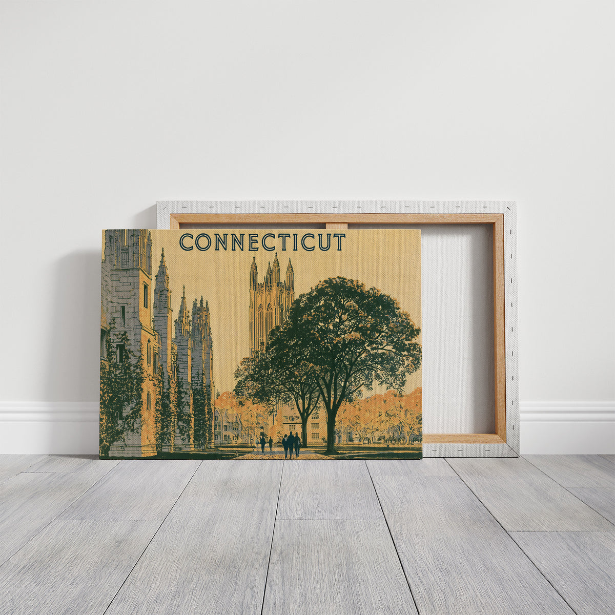 Connecticut Gothic Campus Walk