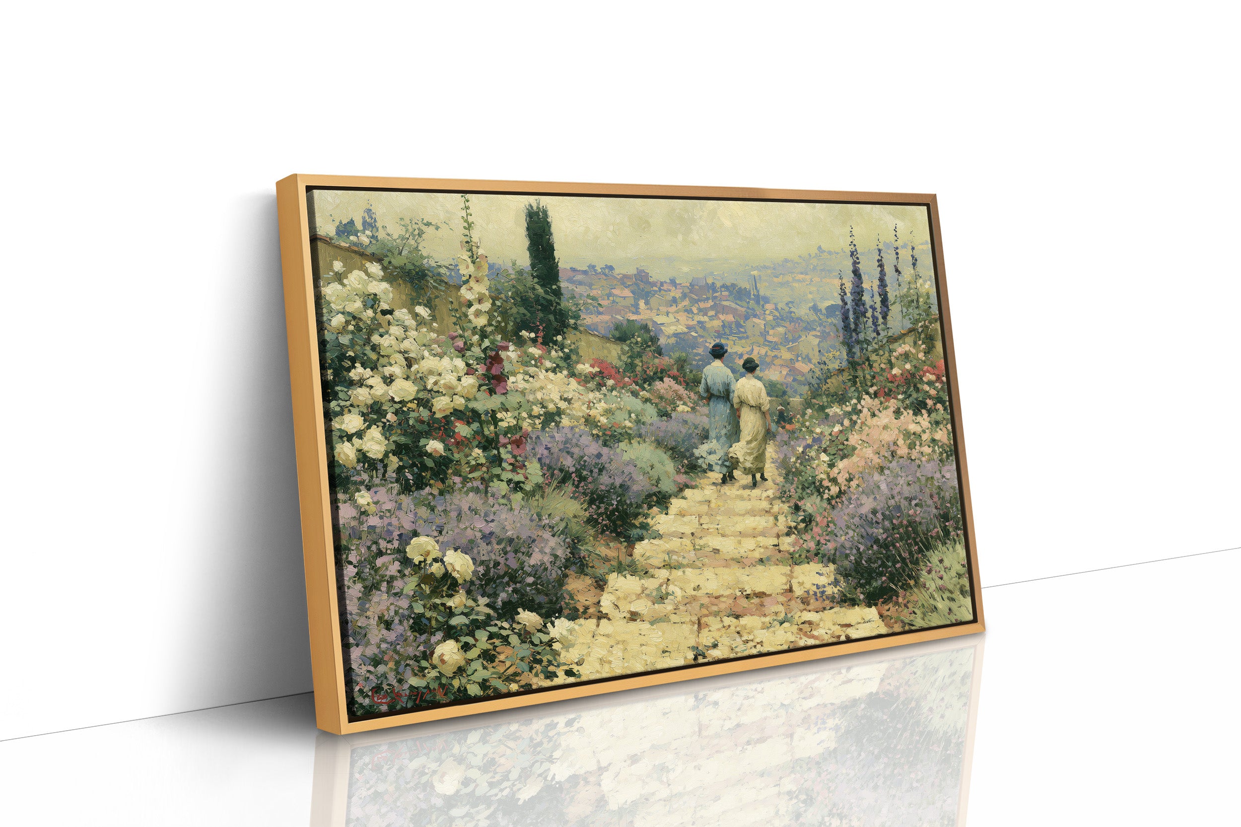 Garden Path Overlooking the Village