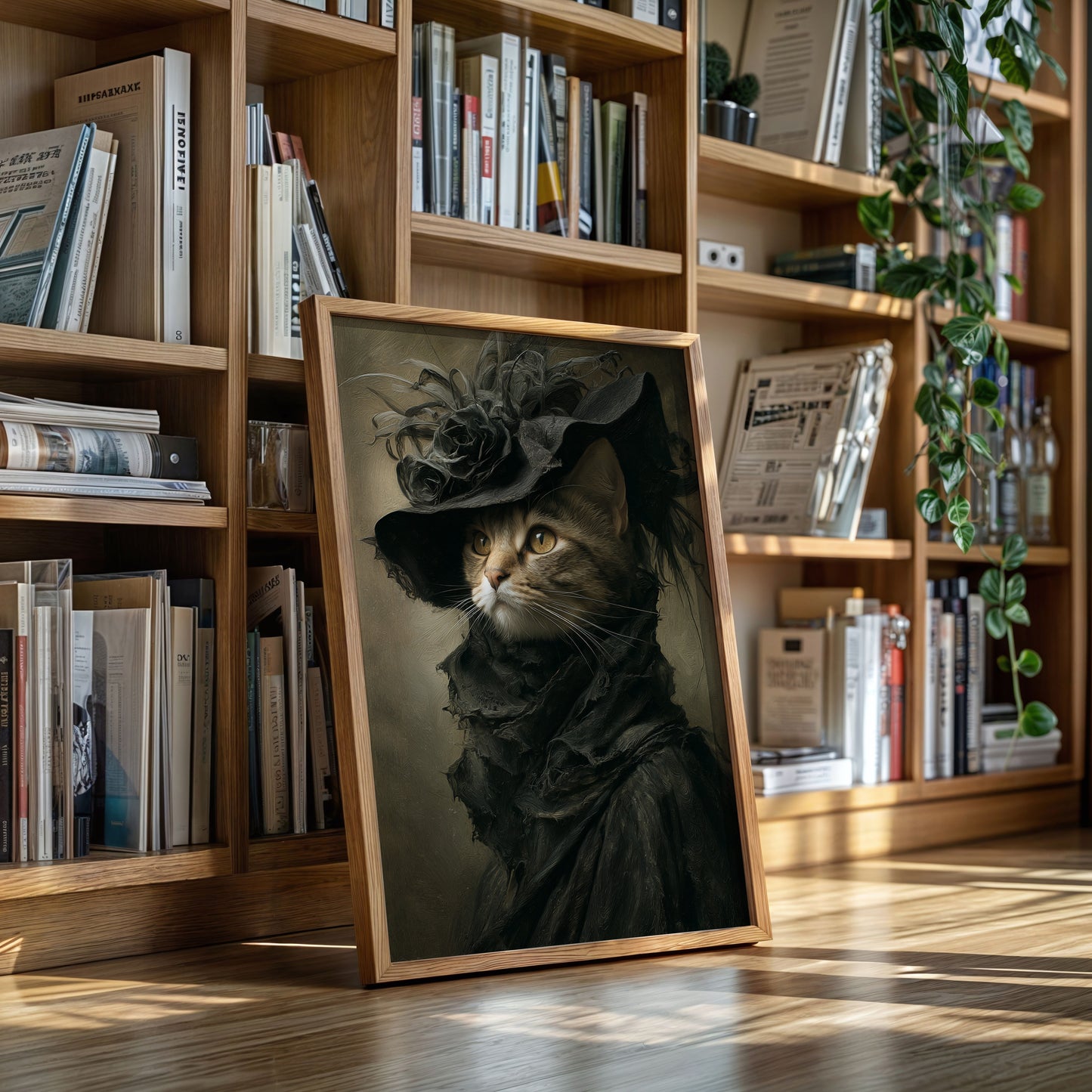 A Cat's Elegance Unveiled
