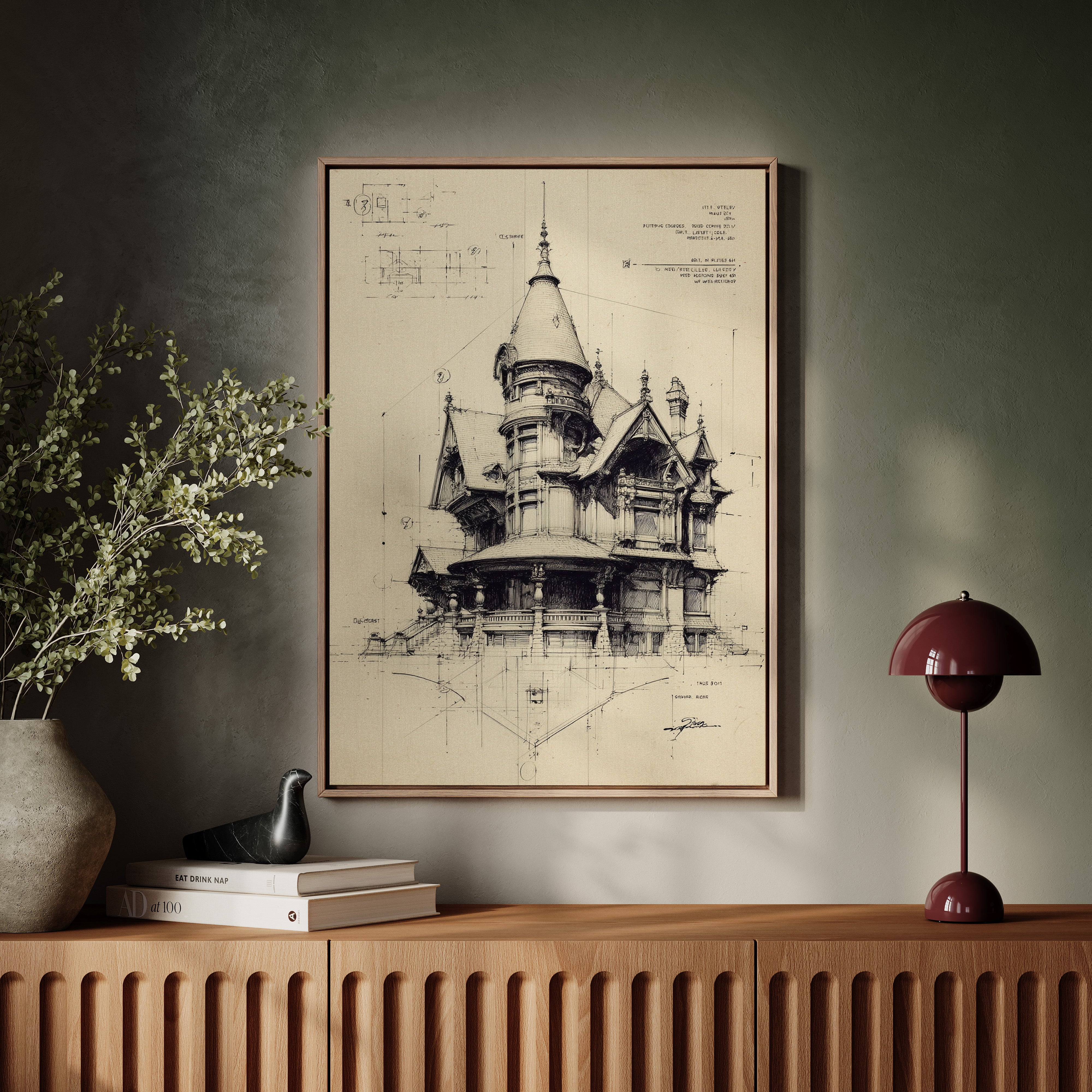 Blueprints of Forgotten Elegance