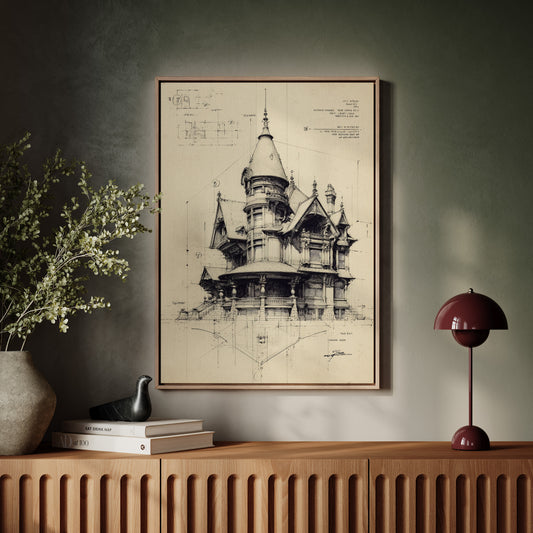 Blueprints of Forgotten Elegance