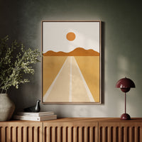 Desert Road to the Horizon