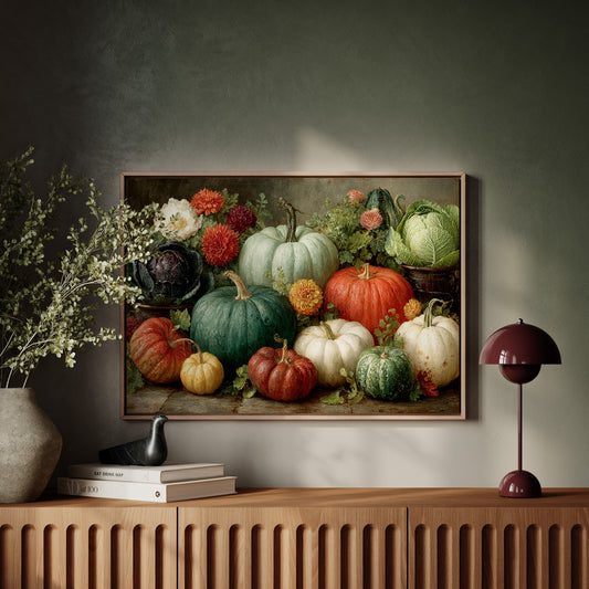 Harvest's Bounty in Colorful Abundance