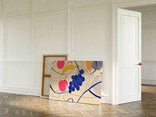 Summer Fruits Dance In Cream Light