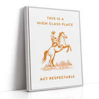 Act Respectable Cowboy