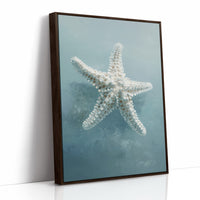 Coastal Memory In Wooden Frame