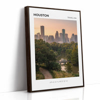 Houston at Golden Hour