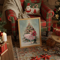 December's Dance Beneath Falling Snow