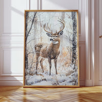 In Frosted Silence, He Stands Tall