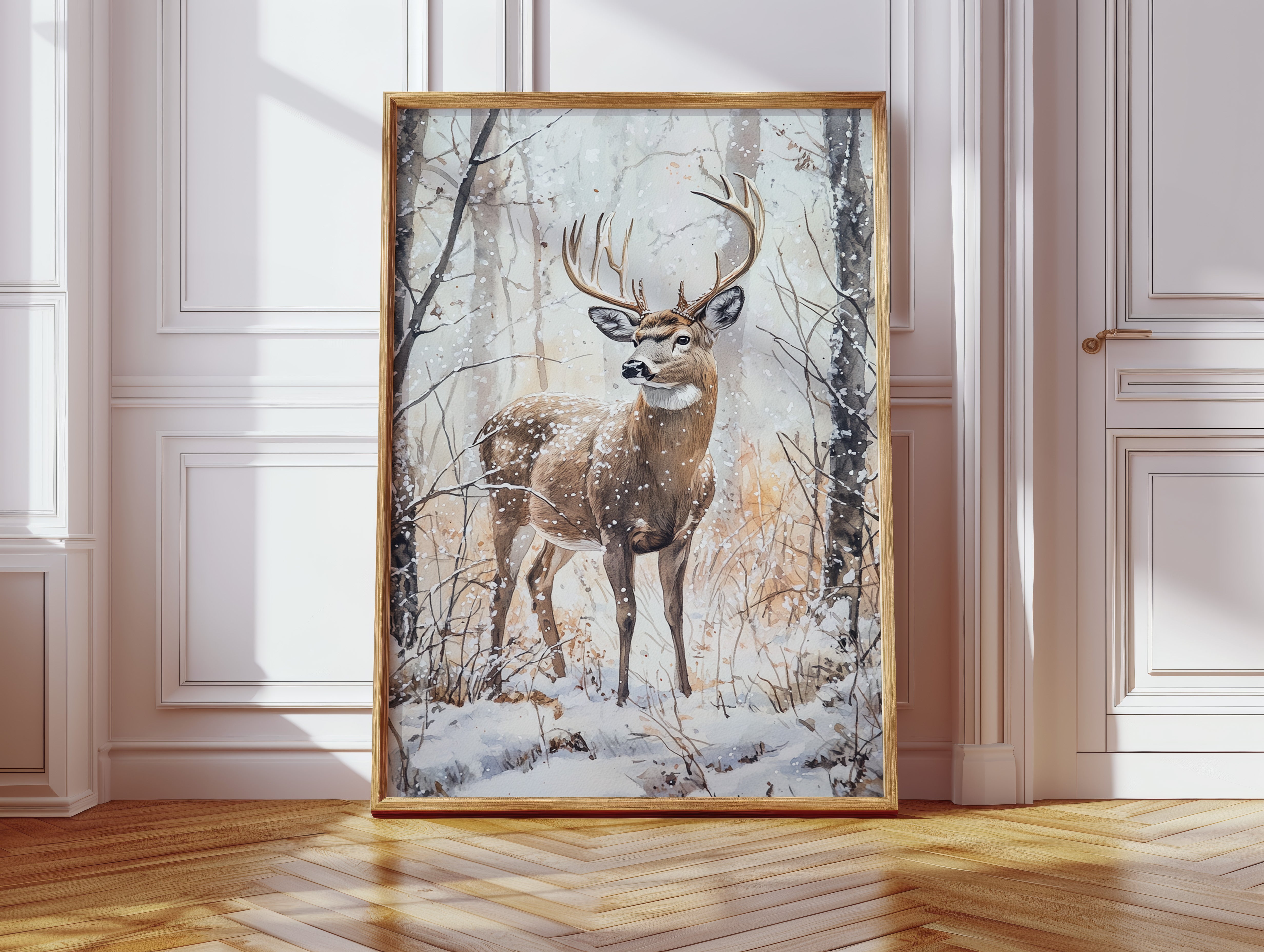 In Frosted Silence, He Stands Tall