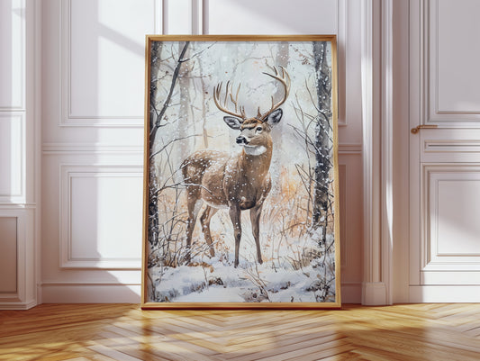 In Frosted Silence, He Stands Tall