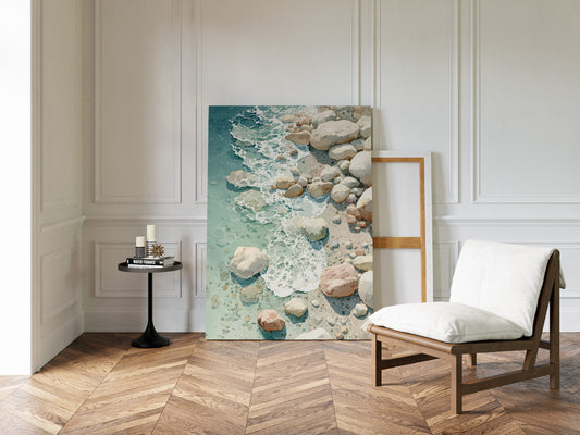 Tides Caress the Timeless Stones