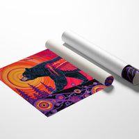 Spirit Bear's Inner Fire Glows