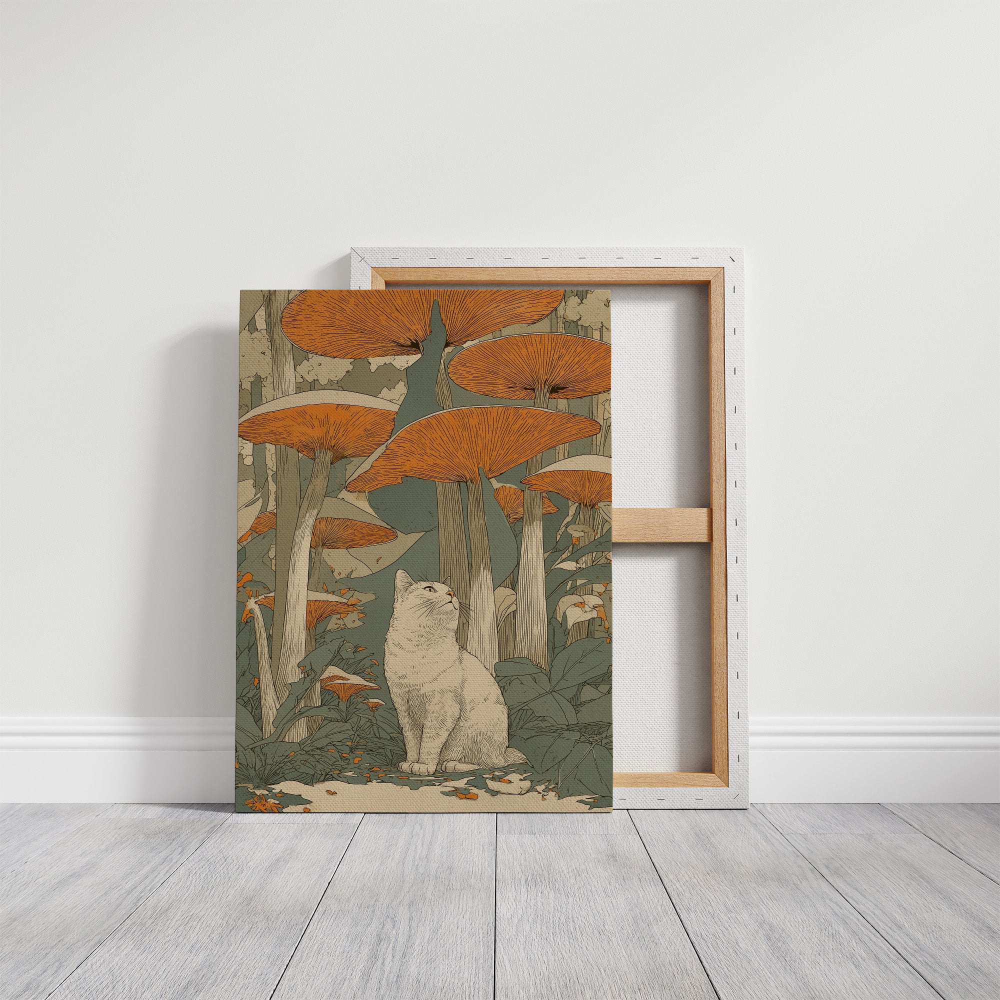 The Cat Who Waits Where the Forest Changes
