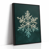 Frost Ferns Bloom On Emerald