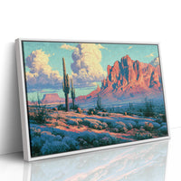 Superstition Mountain at First Light
