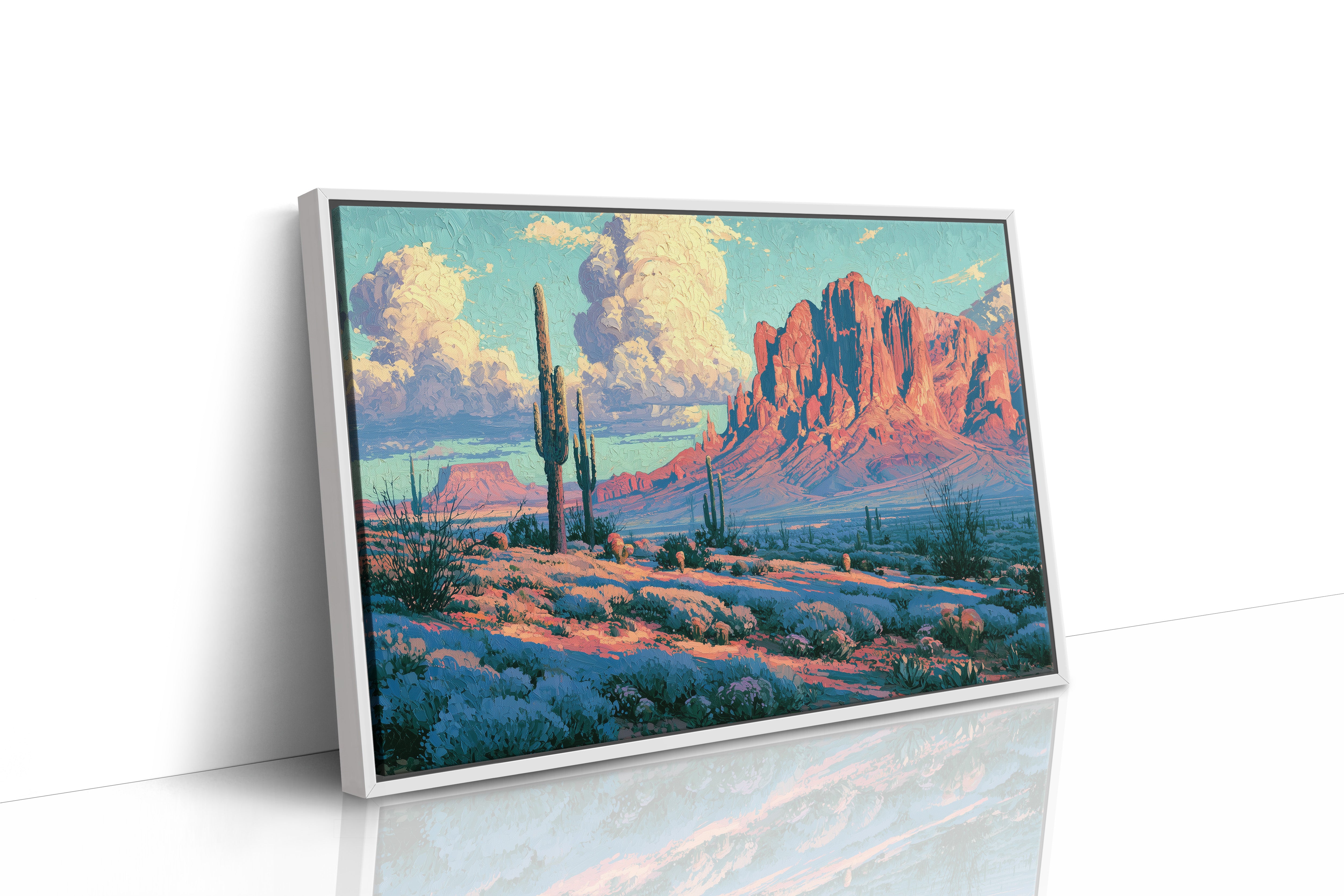 Superstition Mountain at First Light