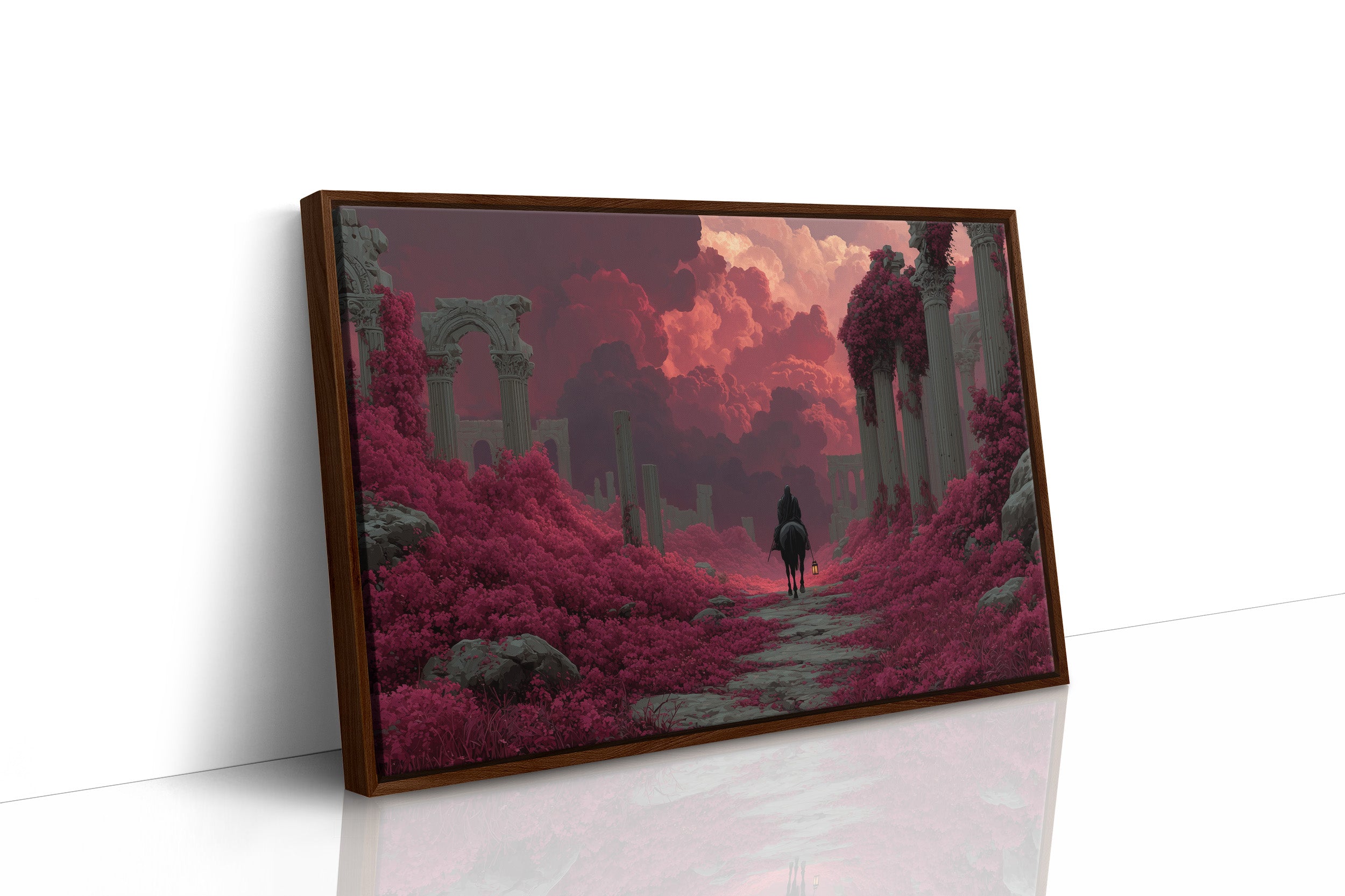 Rider Through the Crimson Ruins