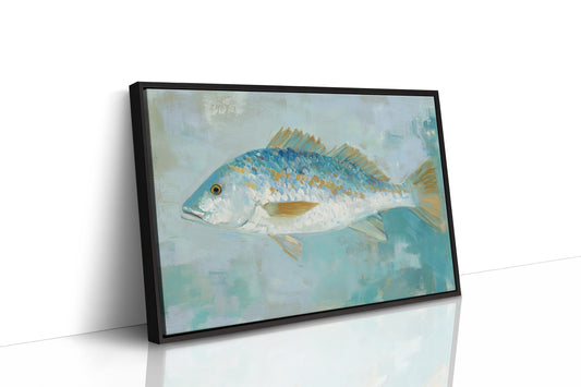 Azure Scales In Coastal Light