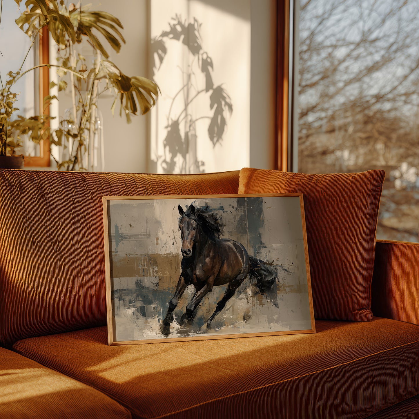 Untamed Spirit Breaks Through Storm