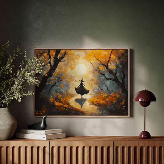 Autumn Moon Casts Magic Spells