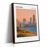 Chicago at Golden Hour