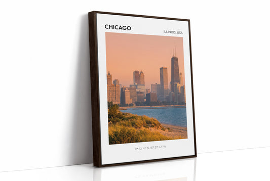 Chicago at Golden Hour