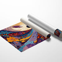 Sacred Flowers Dance In Evening Light