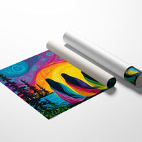 Sacred Waters Meet Northern Lights