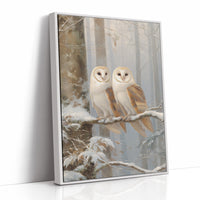 Sentinels Of Winter's Quiet Forest