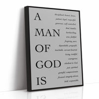 A Man of God Is (Classic Serif)