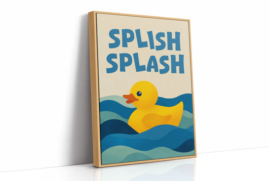 Sunny Duck in Rolling Waves