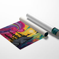 Northern Lights Paint Summer Waters