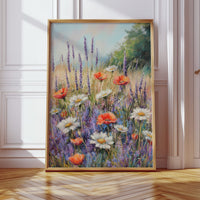 Fields Awash With Colorful Blooms